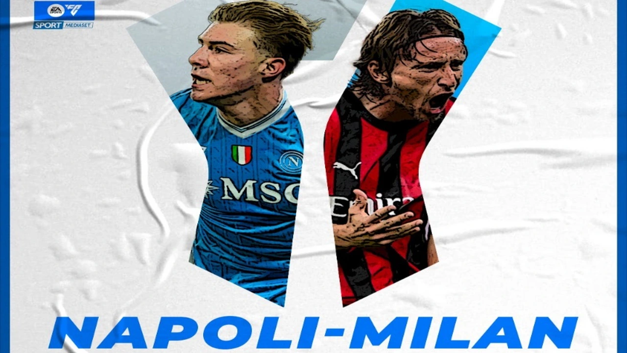 مواجهة قوية.. ميلان يواجه نابولي في كأس السوبر الإيطالي 2025